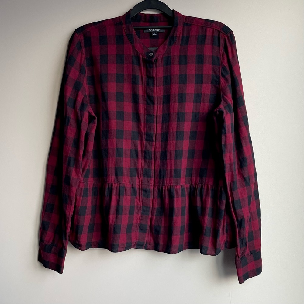 Madewell Hidden Button Up Flannel